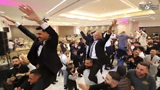 استقبال ضخم للعريس خليل هاشم عفانة بقيادة الفنان ابراهيم عاشور تسجيلات روزانا 