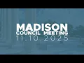 November 10 2025 Madison NJ Borough Council Meeting