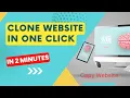 How to Copy or Clone any Website Using Httrack copy Template easy college project