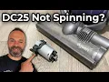 Dyson DC25 Brush Not Spinning How to Diagnose Replace the Brushbar Motor