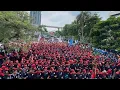 Download Lagu Pasukan Rakyat Merdeka menggema di Kemenaker RI