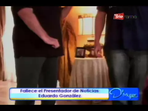 Fallece el presentador de noticias Eduardo González