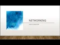 Networking in Java TCP UDP