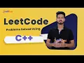 Best Time To Buy And Sell Stock LeetCode Count And Say LeetCode Solved Using C Intellipaat