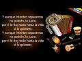 No Podrán Separarnos Jorge Celedón Letra