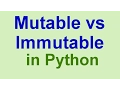 Python Tips Tricks Mutable vs Immutable