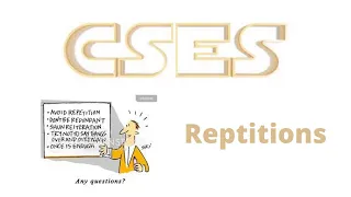 CSES Repetitions