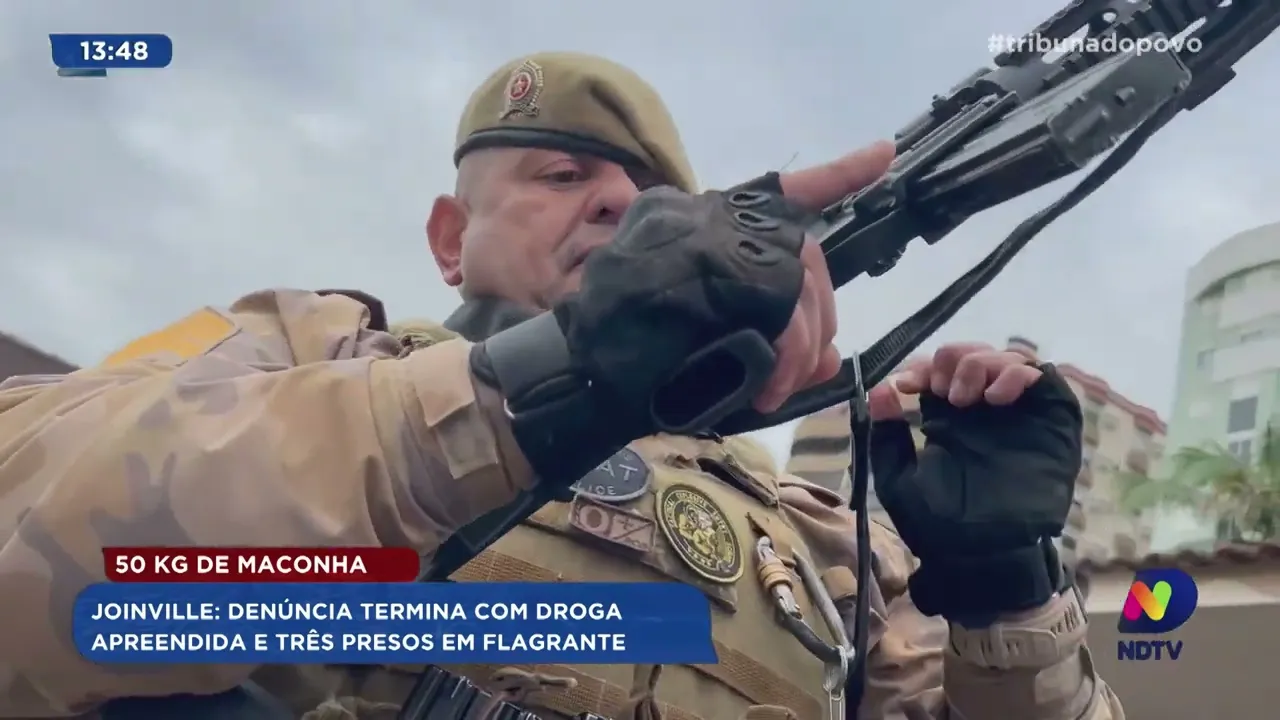 50kg de maconha: denúncia termina com droga apreendida e três presos em flagrante