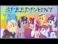 Speedpaint Mane 7 Next Gen