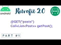 Retrofit 2 0 Tutorial - GET REQUEST Android Studio Tutorial