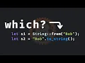 52 Strings are complicated in Rust