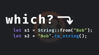 52 Strings are complicated in Rust
