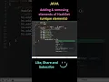 Java HashSet Adding removing elements of HashSet Java Programming