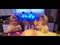 Twins have a hand party