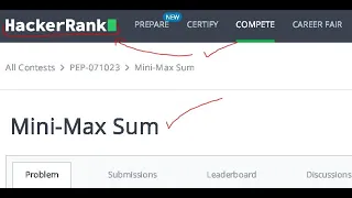 Java Mini-Max Sum HackerRank using arrays comparison for loops