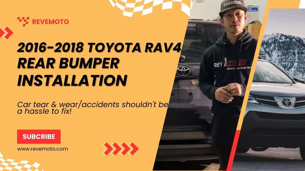 2018 Toyota RAV4 : Rear Bumper Painted