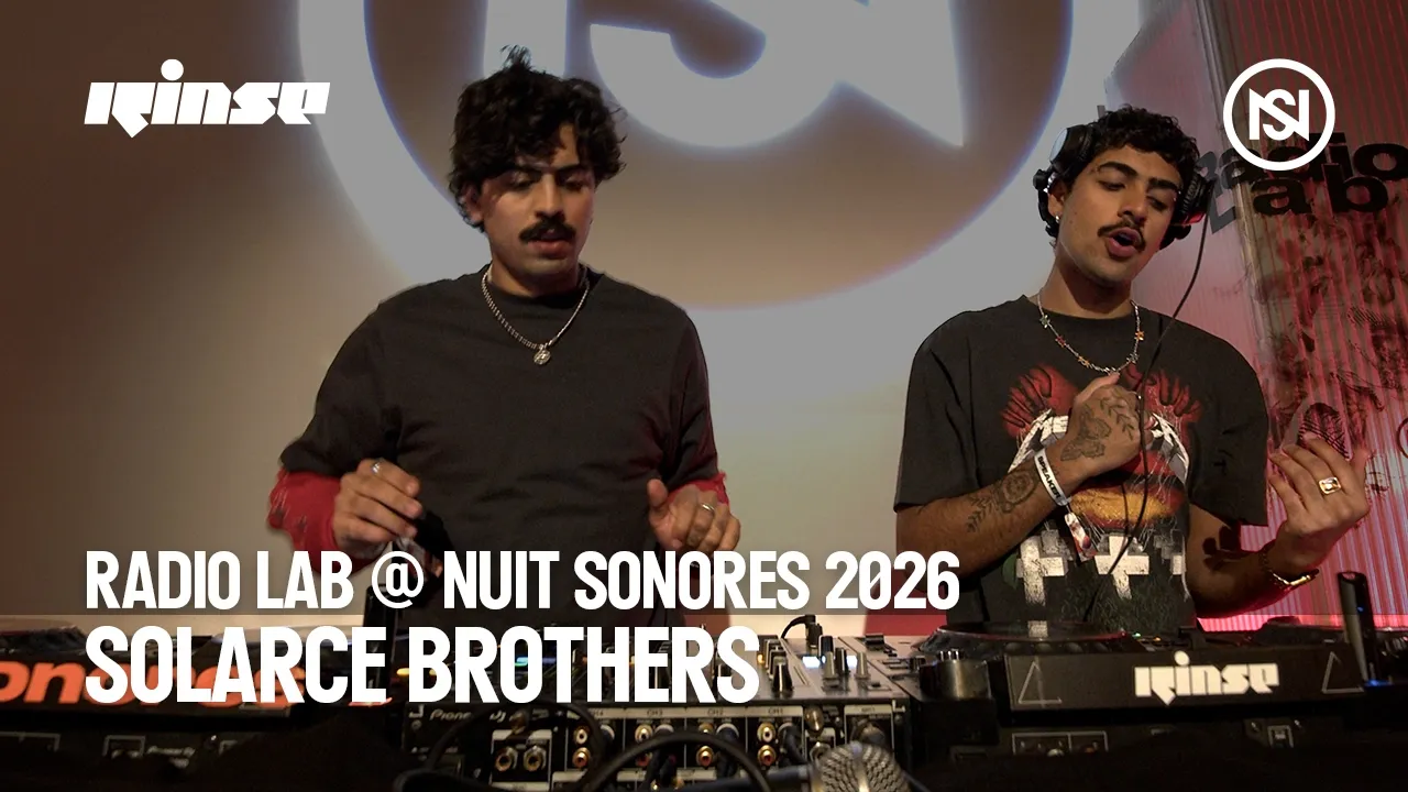 Solarce Brothers @ Nuits sonores 2026 (DJ set) | Rinse France