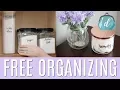 FREE Smudge-Proof Labels Organizing Containers awesome hack