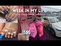 week in my life as a teen nail toe tech realistic
