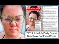 Viral TikTok Party Drama Somehow Got Even Worse