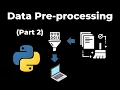 Data pre-processing data using scikit learn Part-