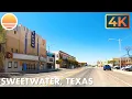 Sweetwater Texas A driving tour of the county seat of Nolan County Texas USA
