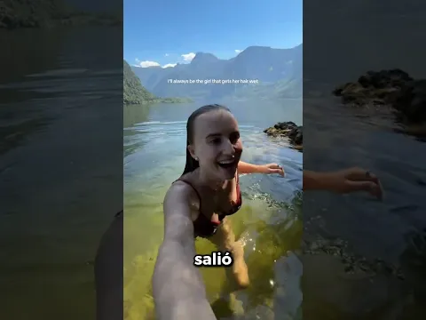 Ella no sabía lo que contenía esa agua…
