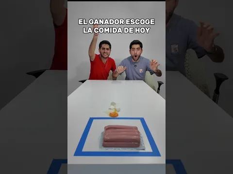 Juego para Escoger la Comida 🌭🍳😱 #sisomosgemelos #juegos #recetas #challenge #retos