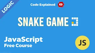 JavaScript Snake Game For Beginners Logic Part JavaScript Project