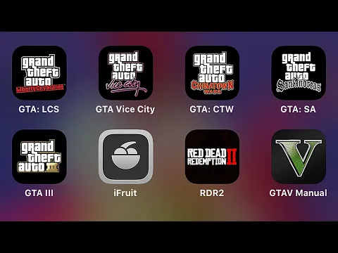 Download MP3 GTA:LCS,GTA Vice City,GTA:CTW,GTA:SA,GTA III,iFruit,Red Dead Redemption II,GTAV Manual