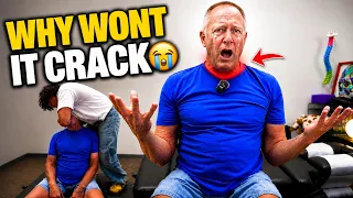 EVERY CHIROPRACTOR **FAILED** TO CRACK HIS NECK! 😭🤯 | Emotional Pain Reaction | Asmr | Dr Tubio
