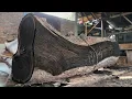 GIANT BLACK WALNUT TREE Turning Into Premium Slabs Sawmill in Action
