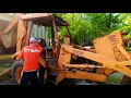 Case 580K Backhoe Maintenance - Oil Fuel and Transmission