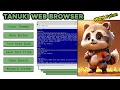 Tanuki Text Web Browser Free Software Python