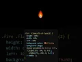 Create Realistic Fire Animations with HTML CSS