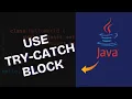 How to Use Try-Catch Block in Java 2025
