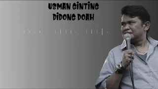 Download USMAN GINTING - DIDONG DOAH (UnOfficial Lyrics) - Lagu Karo MP3