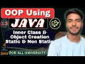 Lec 13 Nested Class in Java Static Non-Static Inner Class OOP Using Java