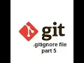 Git in Telugu part Git ignore file and Git reset DevOps Tutorial for beginners