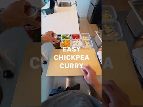 Easy Chickpea Curry #cooking #food