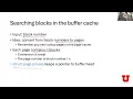 Lecture 03 - Buffer Cache