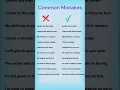 Download Lagu 10 Most Common Mistakes in English Sentences You Need to Avoid! ||Grammar Mistakes #shorts
