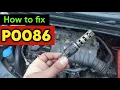 P0086 P0086 Exhaust Valve Control Solenoid Circuit High code p0086 p0086 obd2
