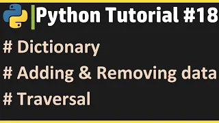 Python Tutorial Learn Python Online Dictionary