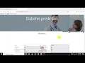 Primary Stage of Diabetes Prediction using Machine Learning Approaches Python Final Year Project
