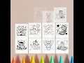 Cute Kitten Coloring Pages for Kids 40 High-Quality PNGs PDF Instant Download