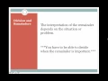WCLN - Interpreting Remainders