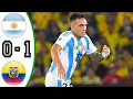 Download Lagu Argentina vs Ecuador 0-1 Resumen Y Goles | World Cup Qualifiers