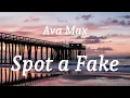 Download Lagu Ava Max - Spot a Fake (lyrics)