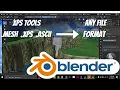 How to Import and Export XPS Files to Blender Convert XPS - Ascii